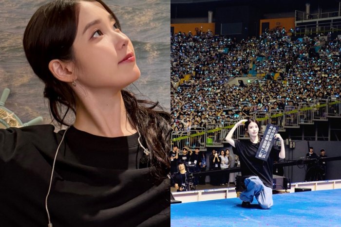 "휠체어석 팬들 한 명씩 눈 맞춰"…아이유 팬미팅 감동 후기