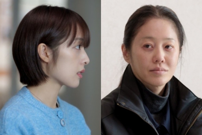 '사마귀' 고현정·김보라, 긴장 넘치는 첫 대면…팽팽한 대치