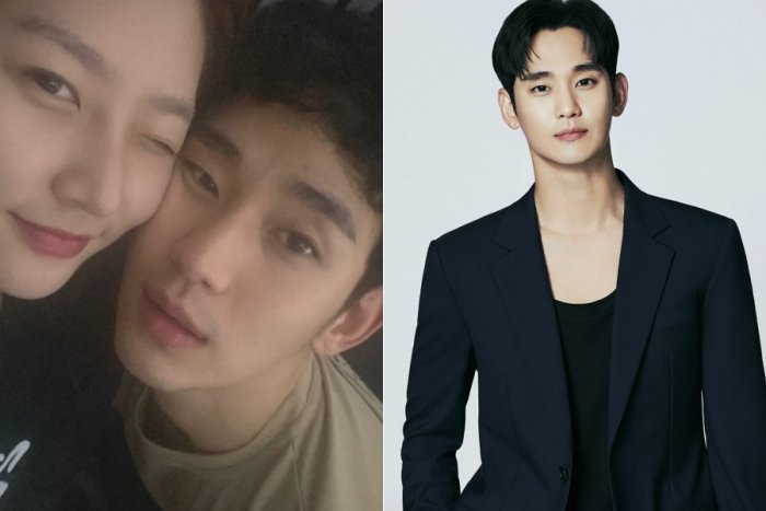 김수현 측 "故 김새론이 '빛삭'한 투샷 사진, 2016년 아냐"